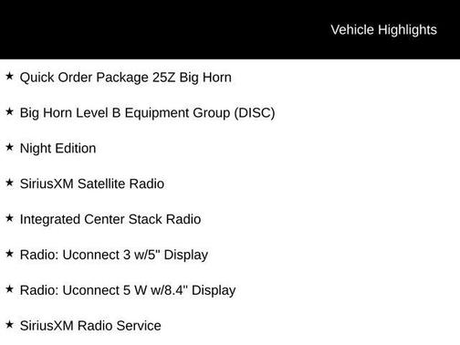 2022 RAM 1500 Big Horn