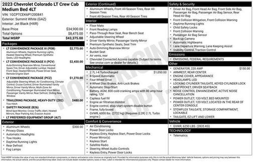 2023 Chevrolet Colorado LT