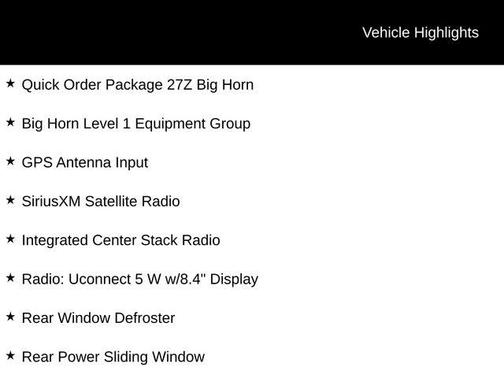 2023 RAM 1500 Big Horn