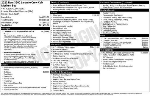 2022 RAM 3500 Laramie