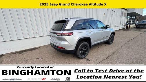 Silver Zynith 2025 Jeep Grand Cherokee Laredo