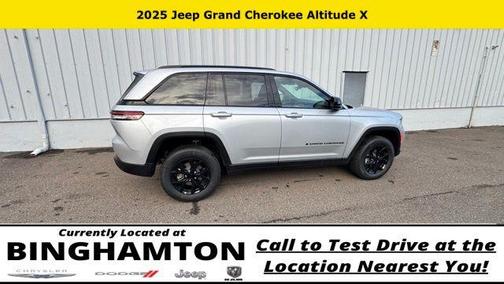 Silver Zynith 2025 Jeep Grand Cherokee Laredo