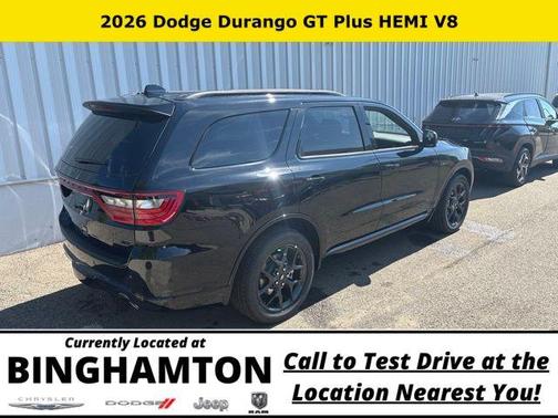 DB Black Crystal Clearcoat 2026 Dodge Durango GT Plus HEMI V8