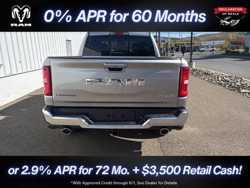 Billet Silver Metallic Clearcoat 2026 RAM 1500 Laramie