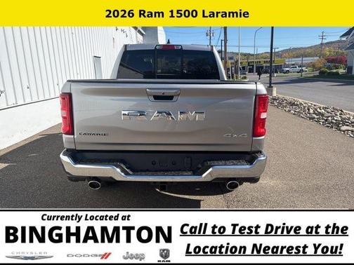 Billet Silver Metallic Clearcoat 2026 RAM 1500 Laramie