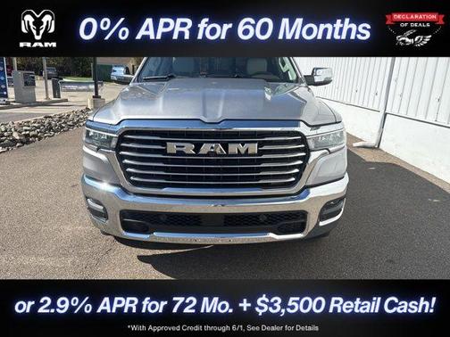 Billet Silver Metallic Clearcoat 2026 RAM 1500 Laramie
