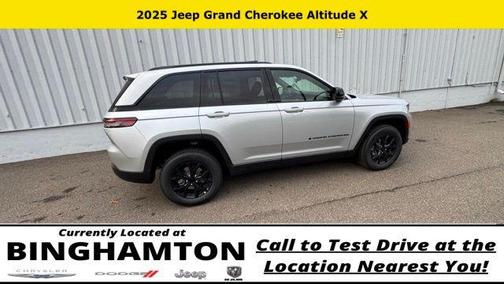 Silver Zynith 2025 Jeep Grand Cherokee Laredo