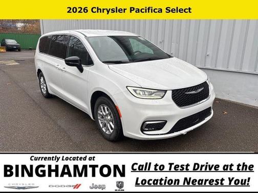 Bright White Clearcoat 2026 Chrysler Pacifica Select