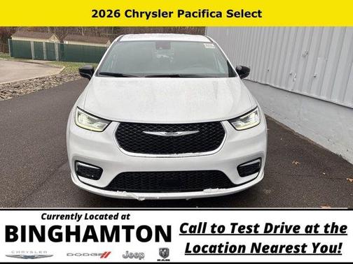 Bright White Clearcoat 2026 Chrysler Pacifica Select
