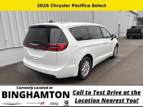 Bright White Clearcoat 2026 Chrysler Pacifica Select