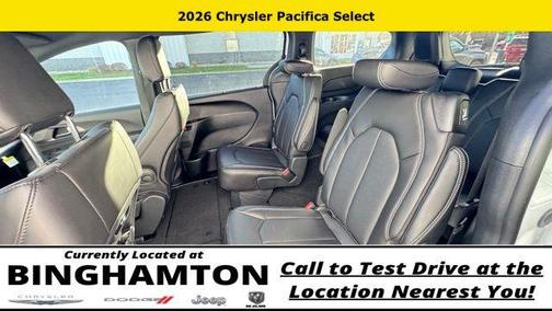 Bright White Clearcoat 2026 Chrysler Pacifica Select