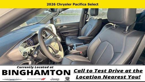 Bright White Clearcoat 2026 Chrysler Pacifica Select
