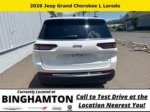 Bright White Clearcoat 2026 Jeep Grand Cherokee L Laredo