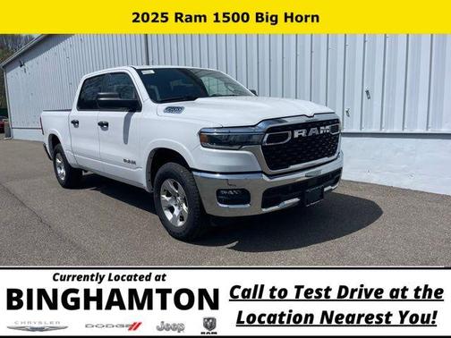 Bright White Clearcoat 2025 RAM 1500 Big Horn/Lone Star