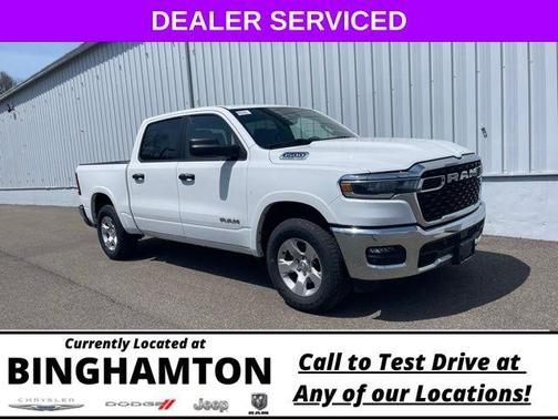 Bright White Clearcoat 2025 RAM 1500 Big Horn/Lone Star