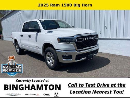 Bright White Clearcoat 2025 RAM 1500 Big Horn/Lone Star