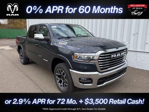 Blue Metallic 2026 RAM 1500 Laramie
