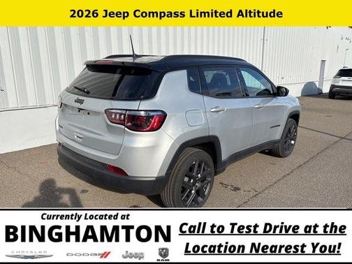 Silver Zynith 2026 Jeep Compass Limited