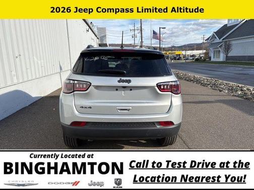 Silver Zynith 2026 Jeep Compass Limited