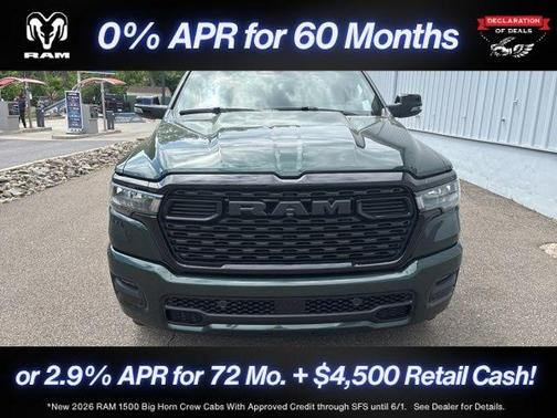 Serrano Red 2026 RAM 1500 Big Horn/Lone Star