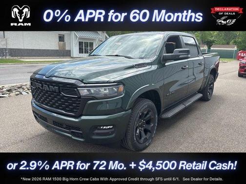 Serrano Red 2026 RAM 1500 Big Horn/Lone Star