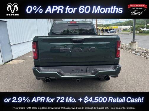 Serrano Red 2026 RAM 1500 Big Horn/Lone Star