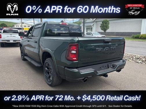 Serrano Red 2026 RAM 1500 Big Horn/Lone Star