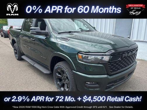Serrano Red 2026 RAM 1500 Big Horn/Lone Star