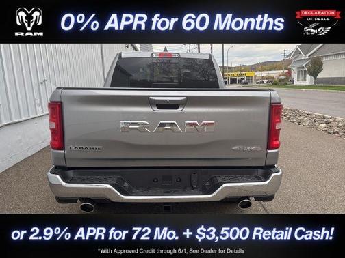 Billet Silver Metallic Clearcoat 2026 RAM 1500 Laramie