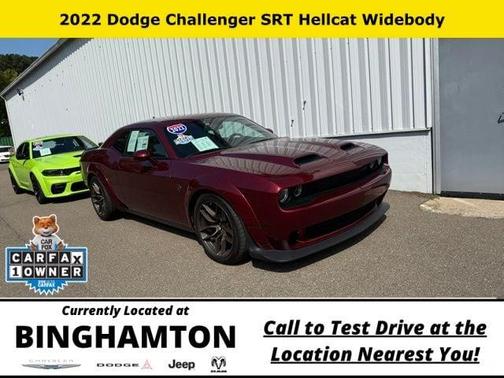 Octane Red Pearlcoat 2022 Dodge Challenger SRT Hellcat