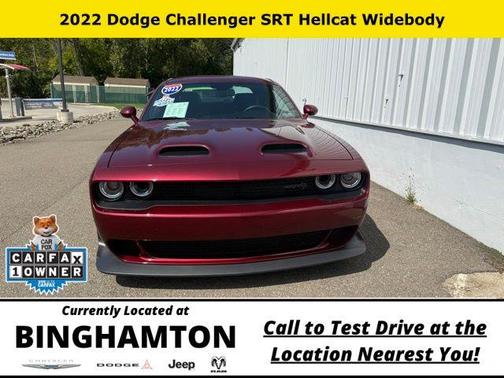 Octane Red Pearlcoat 2022 Dodge Challenger SRT Hellcat