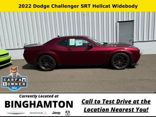 Octane Red Pearlcoat 2022 Dodge Challenger SRT Hellcat