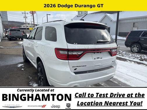 White Knuckle Clearcoat 2026 Dodge Durango GT