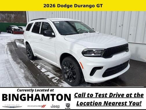 White Knuckle Clearcoat 2026 Dodge Durango GT