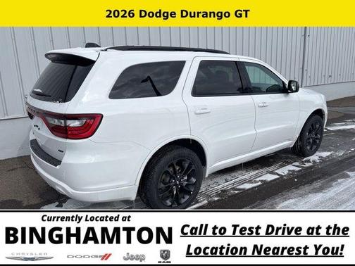 White Knuckle Clearcoat 2026 Dodge Durango GT