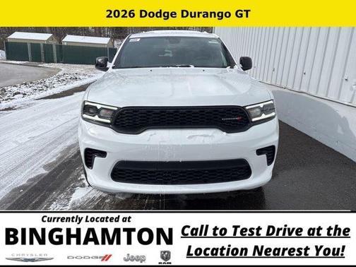 White Knuckle Clearcoat 2026 Dodge Durango GT