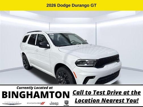 White Knuckle Clearcoat 2026 Dodge Durango GT