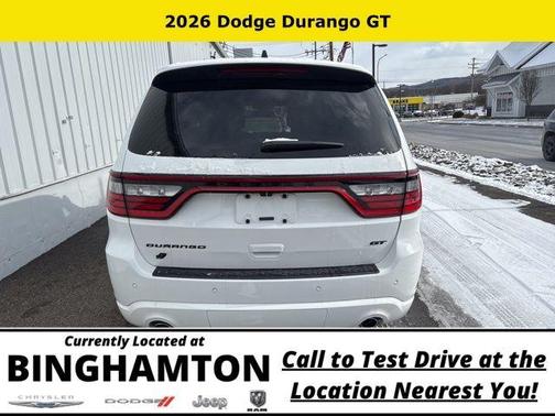 White Knuckle Clearcoat 2026 Dodge Durango GT