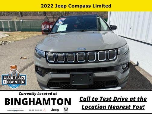 Sting Gray Clearcoat 2022 Jeep Compass Limited
