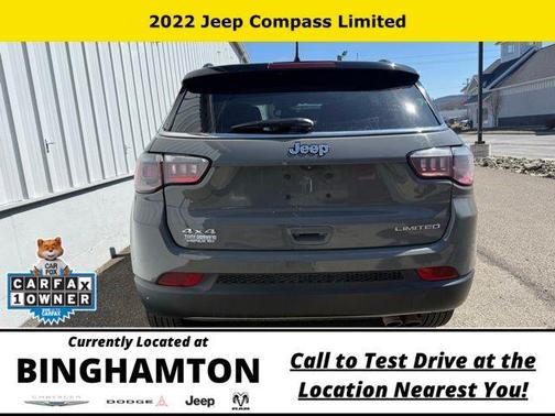 Sting Gray Clearcoat 2022 Jeep Compass Limited