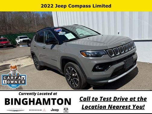 Sting Gray Clearcoat 2022 Jeep Compass Limited