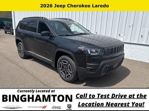 Diamond Black 2026 Jeep Cherokee LAREDO/LIMITED