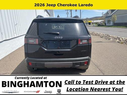 Diamond Black 2026 Jeep Cherokee LAREDO/LIMITED