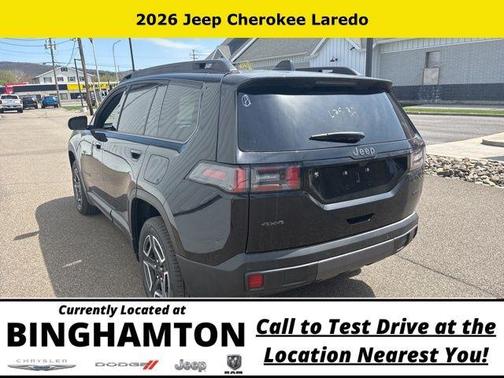 Diamond Black 2026 Jeep Cherokee LAREDO/LIMITED