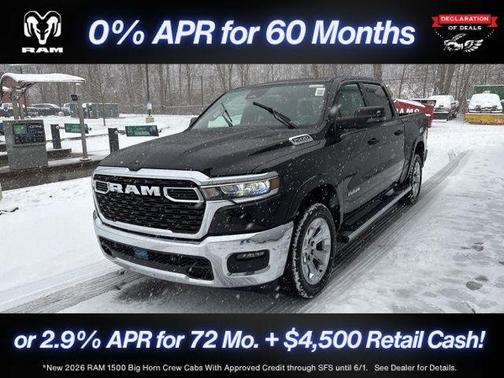 Diamond Black 2026 RAM 1500 Big Horn/Lone Star