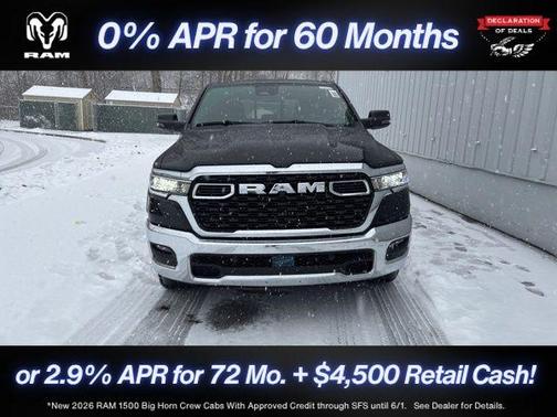 Diamond Black 2026 RAM 1500 Big Horn/Lone Star