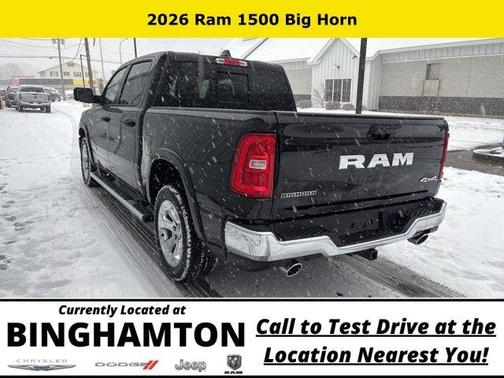 Diamond Black 2026 RAM 1500 Big Horn/Lone Star