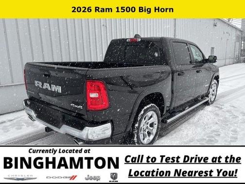 Diamond Black 2026 RAM 1500 Big Horn/Lone Star