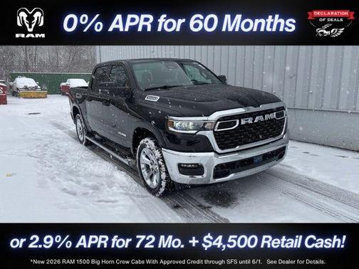 Diamond Black 2026 RAM 1500 Big Horn/Lone Star