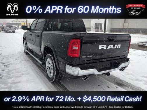 Diamond Black 2026 RAM 1500 Big Horn/Lone Star